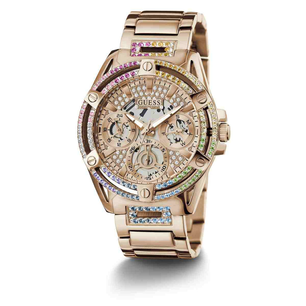 Guess Queen Rose Gold Dial Rose Gold-Tone Stainless Steel Women's Watch GW0464L5 - view 4