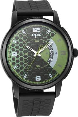 Sonata Epic Green Honeycomb Dial Men's Analog Watch EP10005NP01 - view 1