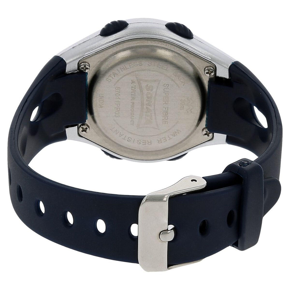 Sonata SF Digital Grey Dial Blue Plastic Strap Kids' Watch 87011PP03 - view 4