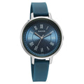 Sonata Splash Blue Dial Blue Plastic Strap Women's Watch 87049PP17W - view 1