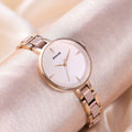 Sonata Mother of Pearl Dial Two-Tone Stainless Steel Strap Women's Watch 87064KD02 - view 1