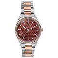 Sonata Jashn Maroon Dial Two-Tone Metal Strap Women's Watch 87120KM02 - view 1