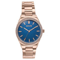 Sonata Jashn Blue Dial Rose Gold Metal Strap Women's Watch 87120WM01 - view 1