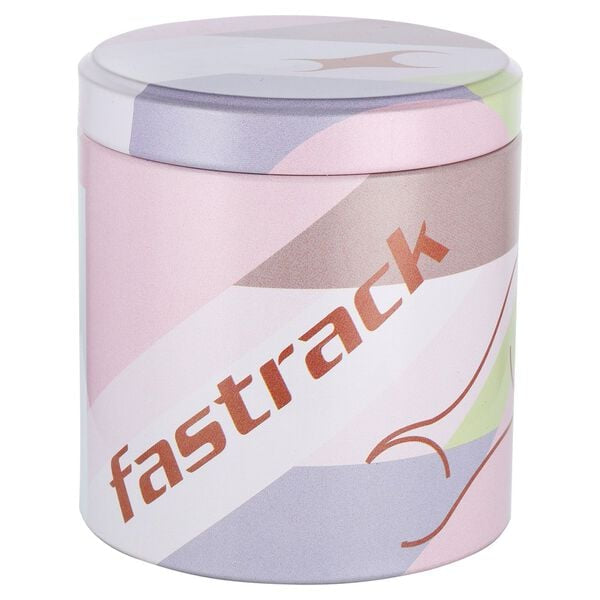 Fastrack Uptown Retreat Blue Dial Blue Leather Strap Women's Watch - view 5