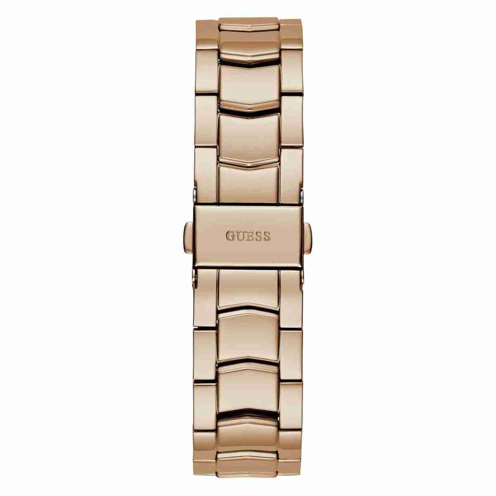 Guess Ritzy Rose Gold Dial Rose Gold-Tone Stainless Steel Strap Women's Watch GW0685L3 - view 3