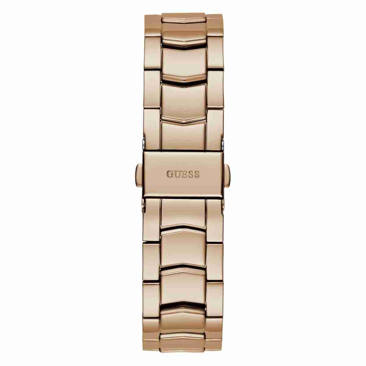 Guess Ritzy Rose Gold Dial Rose Gold-Tone Stainless Steel Strap Women's Watch GW0685L3 - view 3