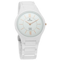 Titan Edge Ceramic Arctic White Dial White Ceramic Strap Men's Watch 1696QC04 - view 1