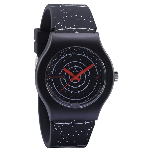 Fastrack Space Rover Black Dial Black Silicone Strap Kids' Watch 9915PP101 - view 1