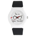 Fastrack Valentine White Dial Black Silicone Strap Watch 9915PP64 - view 1