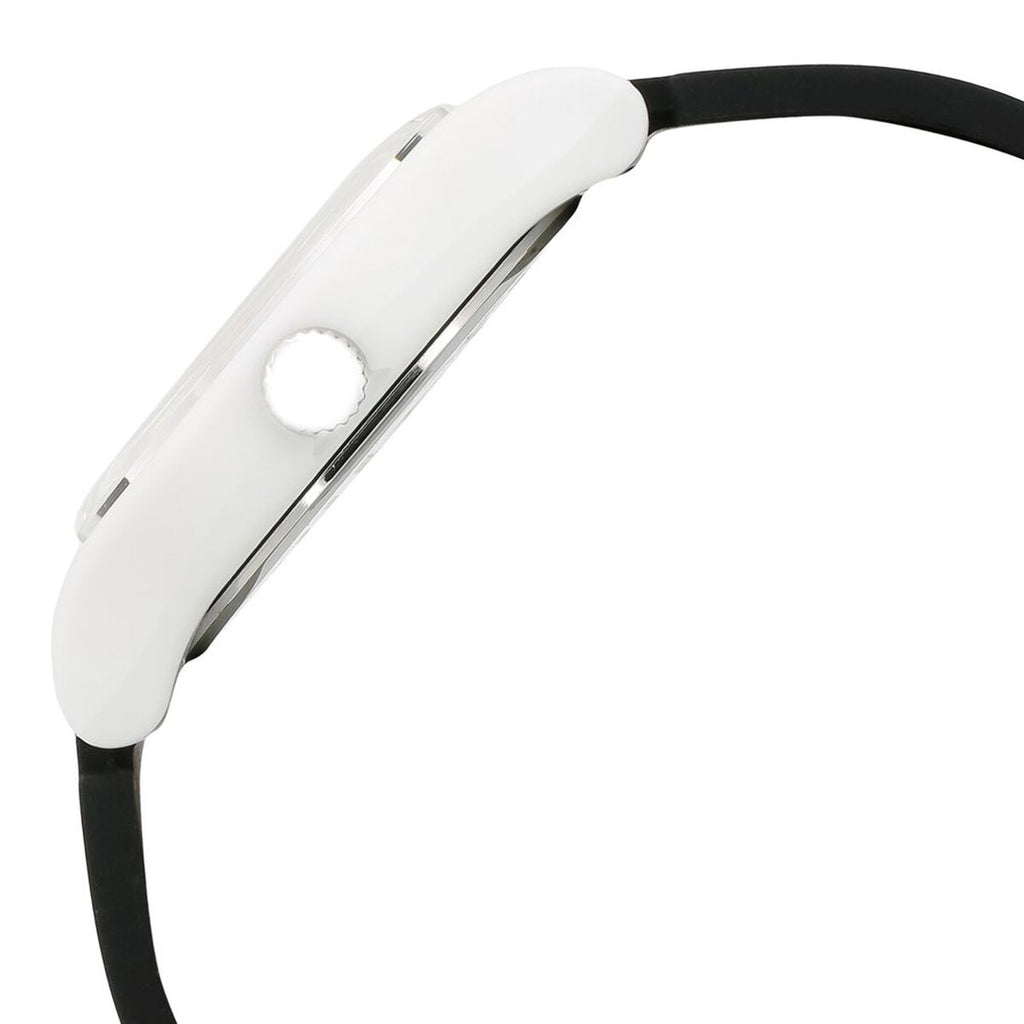 Fastrack Valentine White Dial Black Silicone Strap Watch 9915PP64 - view 3