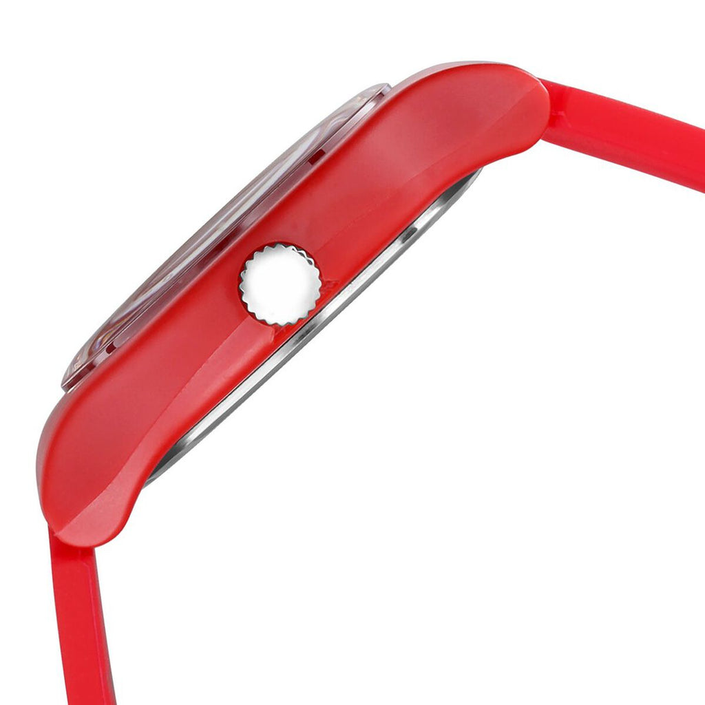 Fastrack Deadpool Red & White Dial Red Silicone Strap Watch 9915PP79 - view 3