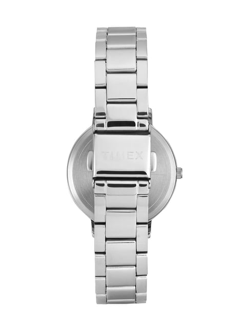 Timex Pink Dial Silver Stainless Steel Strap Women's Watch TWEL15824 - view 4