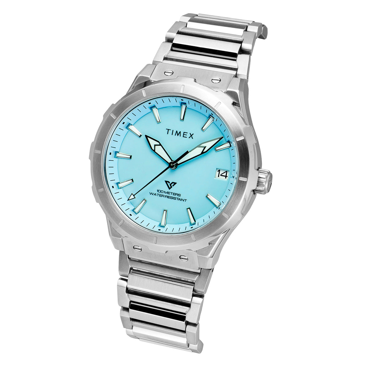 Timex Blue Dial Silver Stainless Steel Strap Men's Analog Watch TWEG24804 - view 2