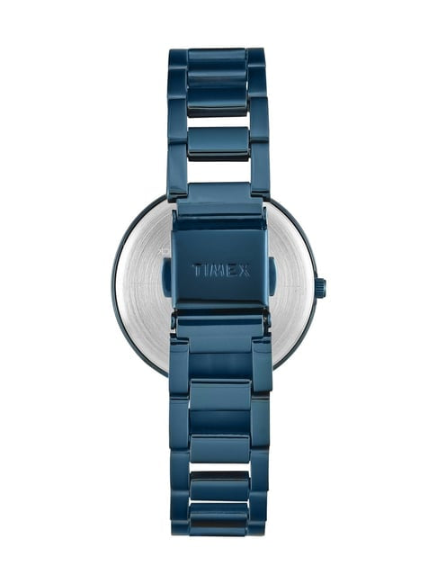 Timex Blue Dial Blue Stainless Steel Strap Women's Watch TW000X277 - view 4