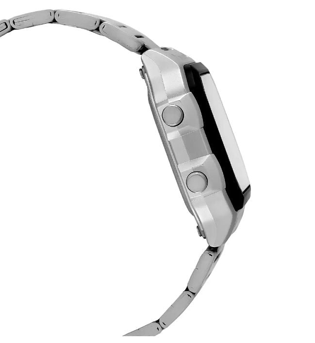 Casio Youth Black Digital Dial Silver Stainless Steel Strap Men's Watch AE-1200WHD-1AV - view 5