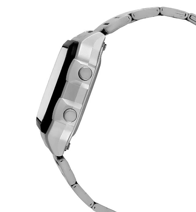 Casio Youth Black Digital Dial Silver Stainless Steel Strap Men's Watch AE-1200WHD-1AV - view 4