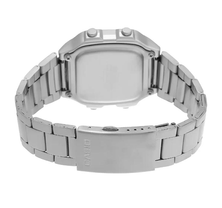 Casio Youth Black Digital Dial Silver Stainless Steel Strap Men's Watch AE-1200WHD-1AV - view 6