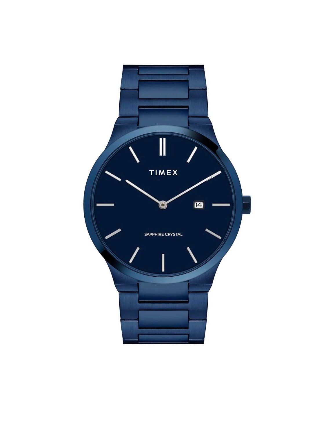 Timex Blue Dial Blue Stainless Steel Strap Men's Analog Watch TWEG23602 - view 1