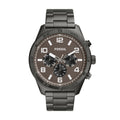 Fossil Brox Multifunction Grey Dial Smoke Stainless Steel Strap Men's Watch BQ2533 - view 1