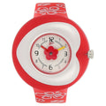 Zoop Silver Dial Flower Spinner Multicoloured Strap Kids' Watch C4007PP01 - view 1