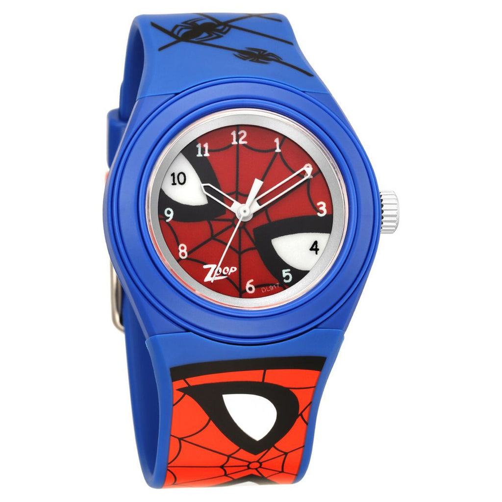 Zoop By Titan Marvel Spiderman Red Dial Blue Plastic Strap Kids' Watch C4048PP47 - view 1