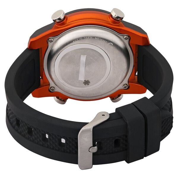 Fastrack Digital Orange Silicone Strap Unisex Watch 90058PP03 - view 5