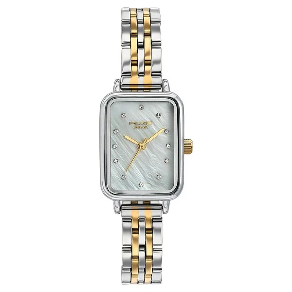 Sonata Poze Mother of Pearl Dial Two-Tone Metal Strap Women's Watch SP80133BM01 - view 1