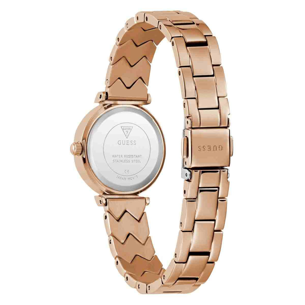 Guess Mini Rumour Pink Dial Rose Gold-Tone Stainless Steel Strap Women's Watch GW0839L3 - view 5