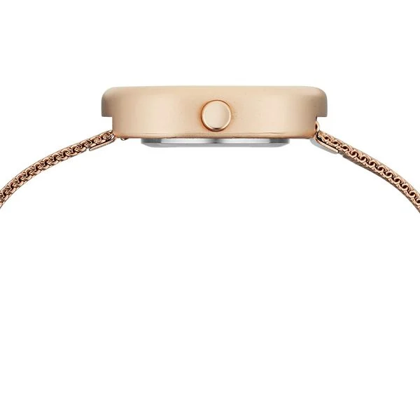 Fastrack Vyb Muse White Dial Rose Gold Stainless Steel Strap Women's Watch FV60087WM01 - view 7