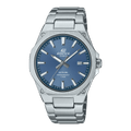 Casio Edifice Slim Blue Dial Silver Stainless Steel Strap Men's Watch EFR-S108D-2AV - view 1