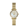 Fossil Carlie Mini Mother-of-Pearl Dial Gold-Tone Stainless Steel Women's Watch ES4735 - view 1