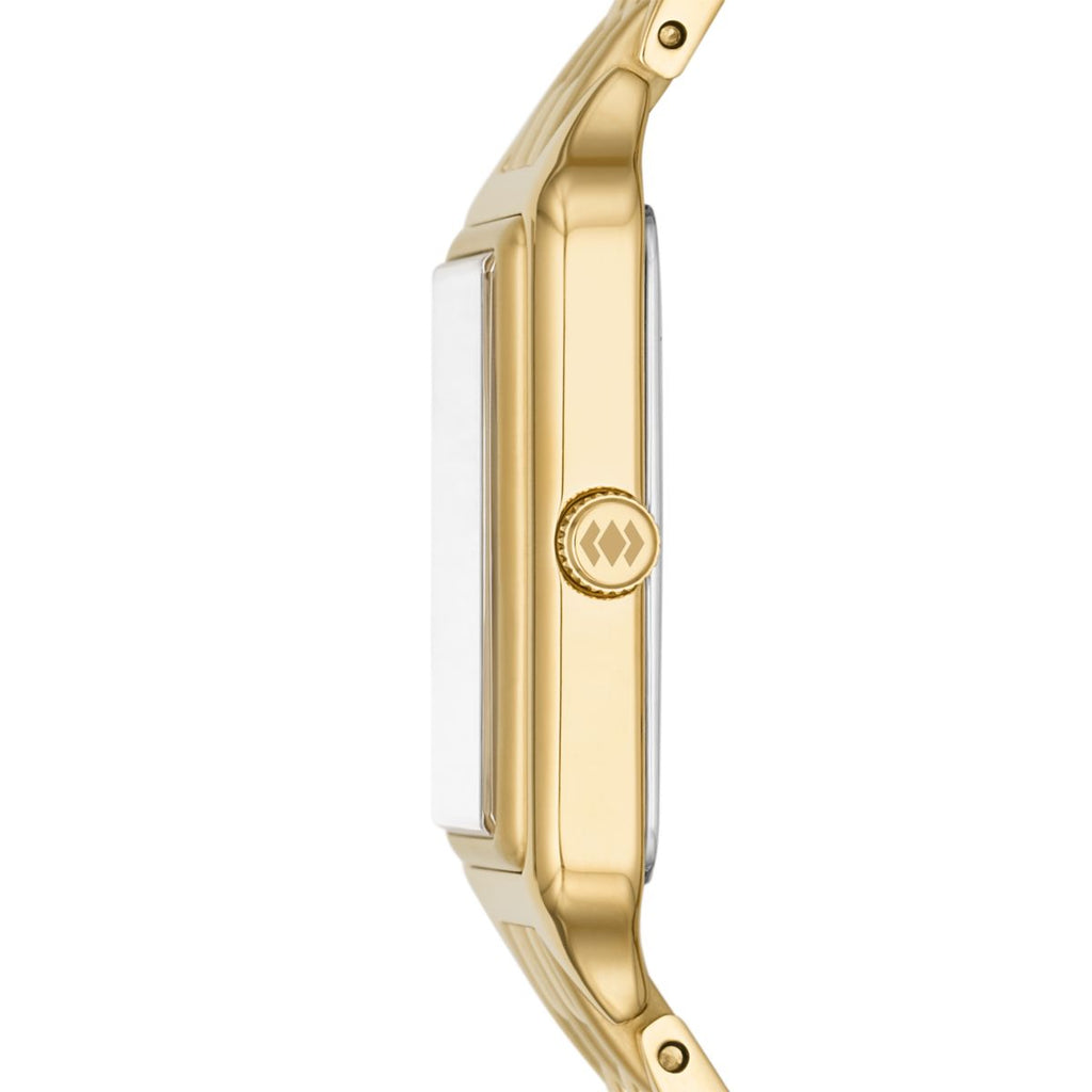 Fossil Raquel Silver Dial Gold-Tone Stainless Steel Strap Women's Watch ES5220 - view 3