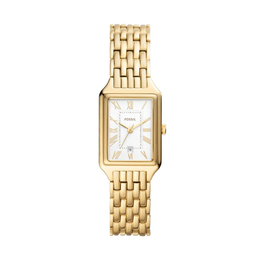 Fossil Raquel Silver Dial Gold-Tone Stainless Steel Strap Women's Watch ES5220 - view 1