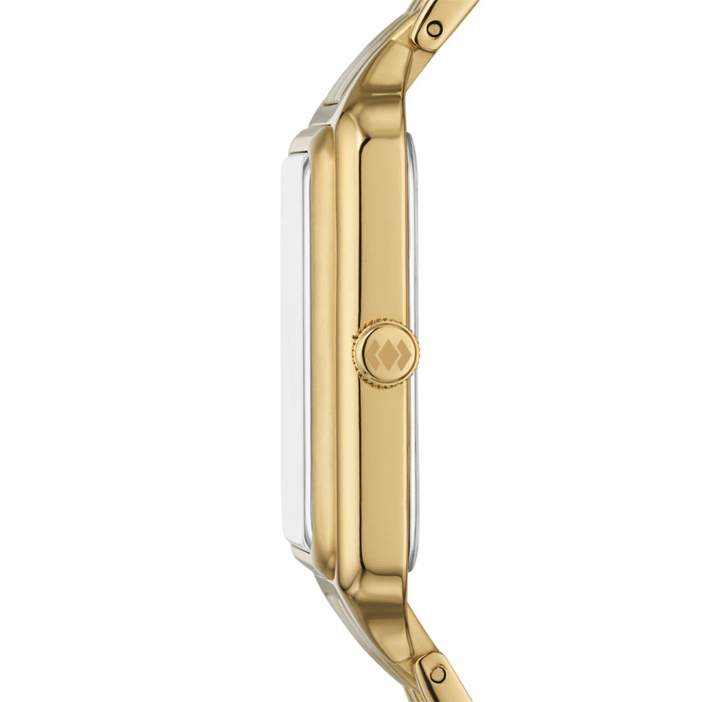 Fossil Raquel Mother-of-Pearl Dial Gold-Tone Stainless Steel Women's Watch ES5304 - view 3