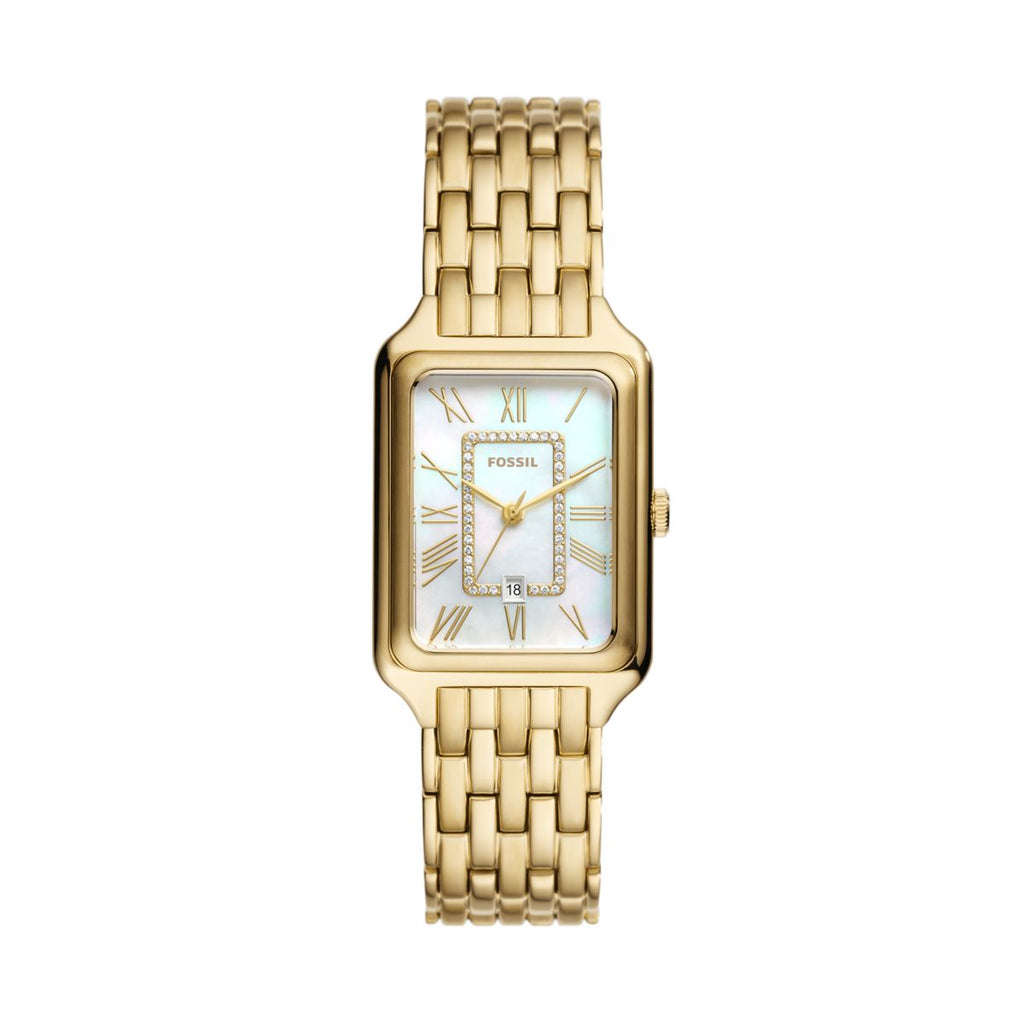 Fossil Raquel Mother-of-Pearl Dial Gold-Tone Stainless Steel Women's Watch ES5304 - view 1
