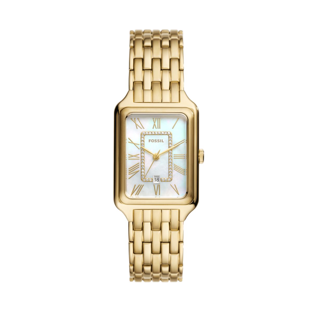Fossil Raquel Mother-of-Pearl Dial Gold-Tone Stainless Steel Women's Watch ES5304 - view 1