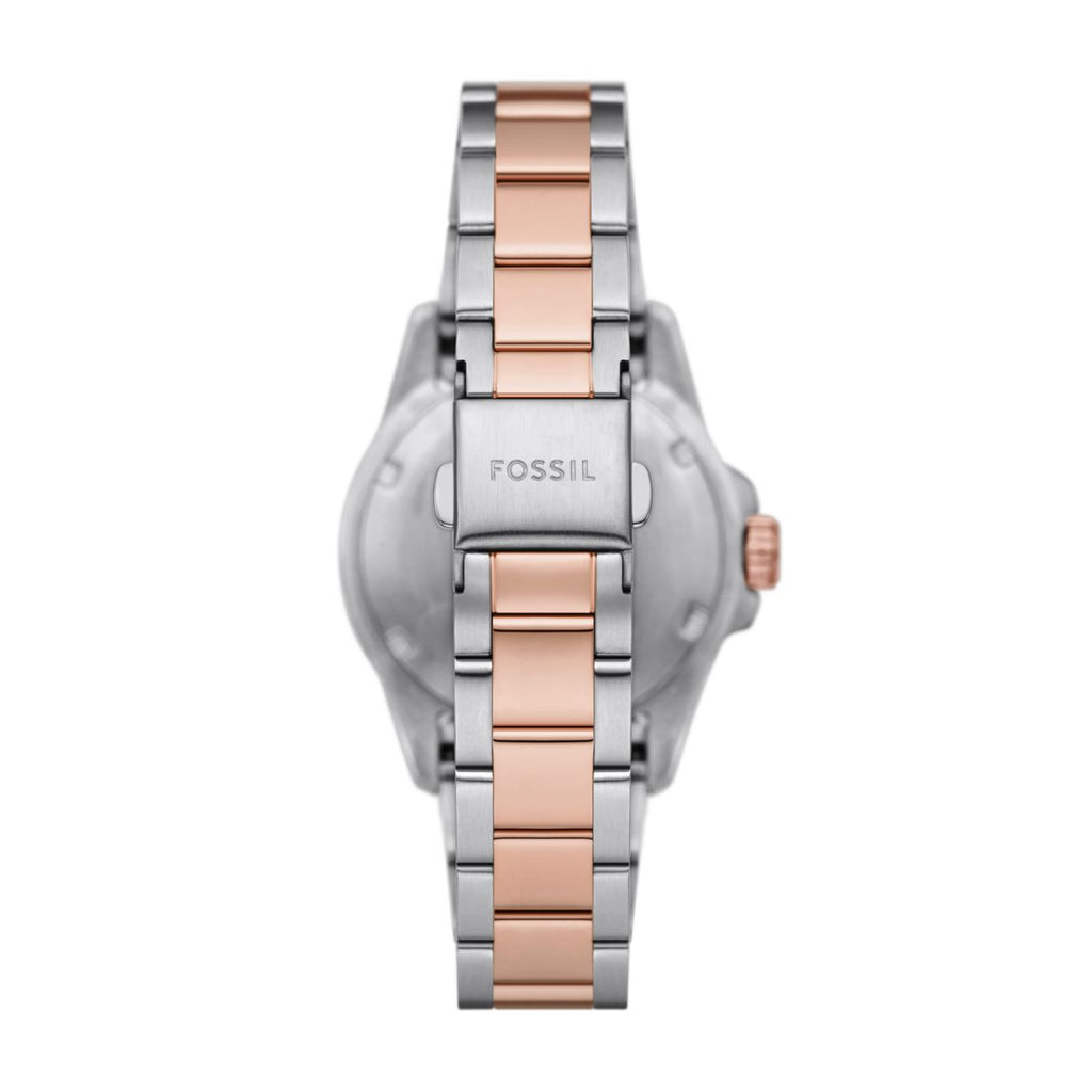 Fossil Blue Dive Grey Dial Two-Tone Stainless Steel Strap Women's Watch ES5348 - view 2