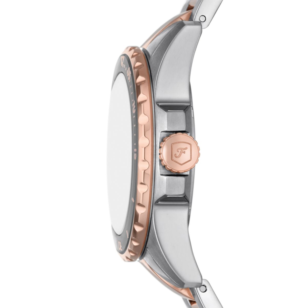 Fossil Blue Dive Grey Dial Two-Tone Stainless Steel Strap Women's Watch ES5348 - view 3