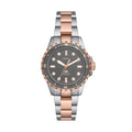 Fossil Blue Dive Grey Dial Two-Tone Stainless Steel Strap Women's Watch ES5348 - view 1