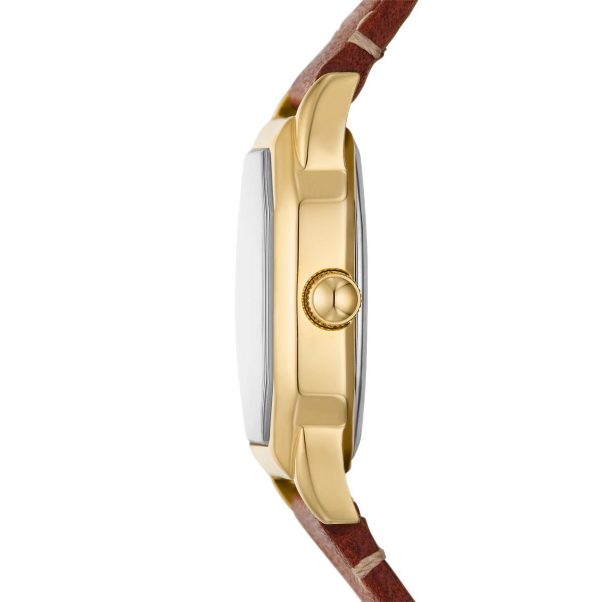Fossil Harlow Cream Dial Medium Brown Leather Strap Women's Watch ES5364 - view 3