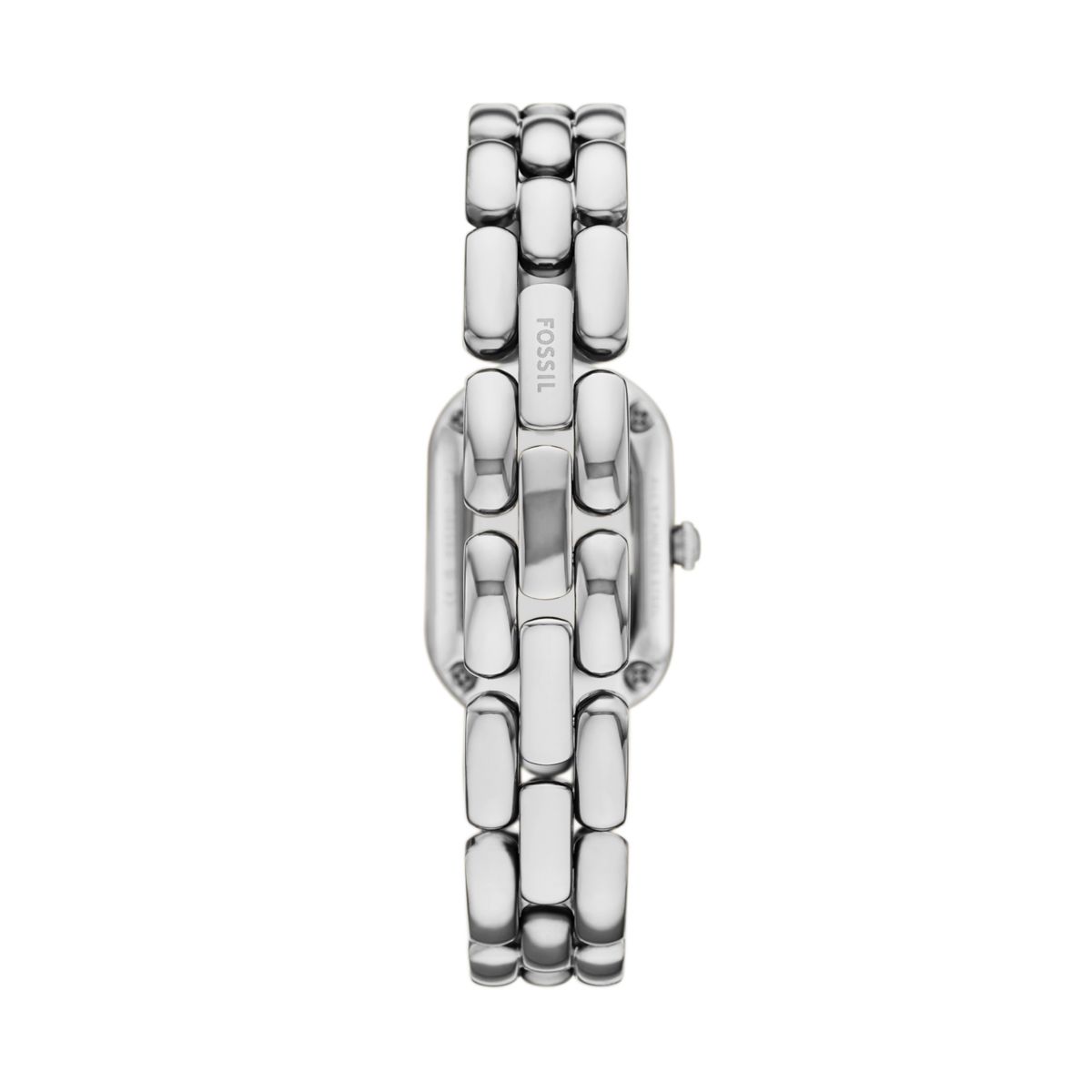 Fossil Sloan Silver Skeleton Dial Stainless Steel Strap Women's Watch ES5381 - view 2