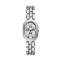 Fossil Sloan Silver Skeleton Dial Stainless Steel Strap Women's Watch ES5381 - view 1