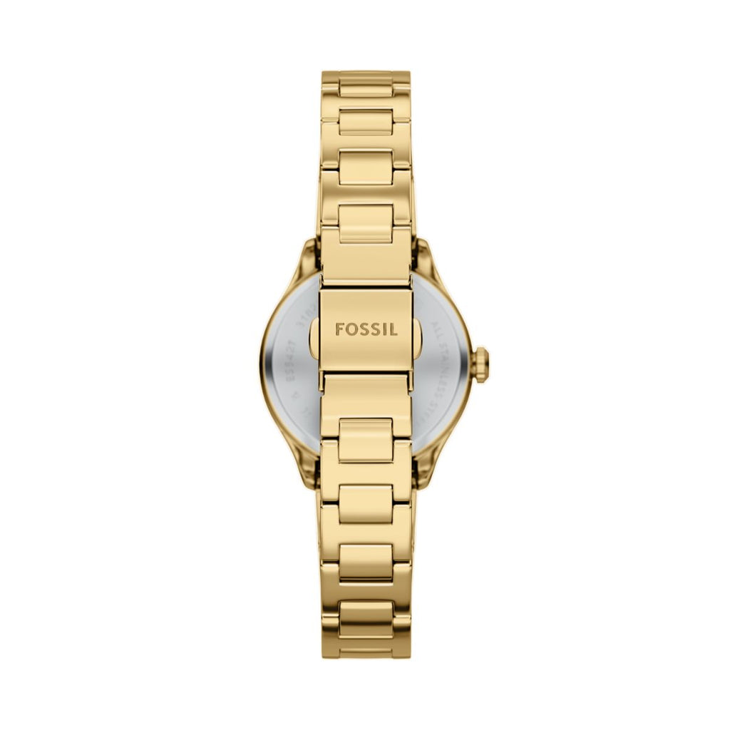Fossil Gilmore Silver Dial Gold-Tone Stainless Steel Strap Women's Watch ES5421 - view 2