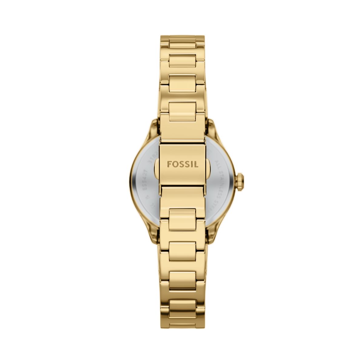 Fossil Gilmore Silver Dial Gold-Tone Stainless Steel Strap Women's Watch ES5421 - view 2