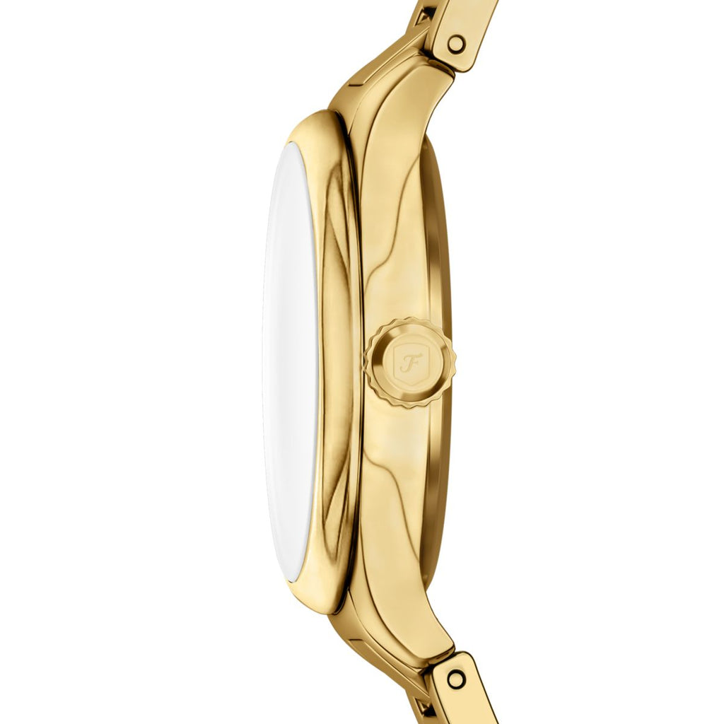 Fossil Gilmore Silver Dial Gold-Tone Stainless Steel Strap Women's Watch ES5421 - view 3