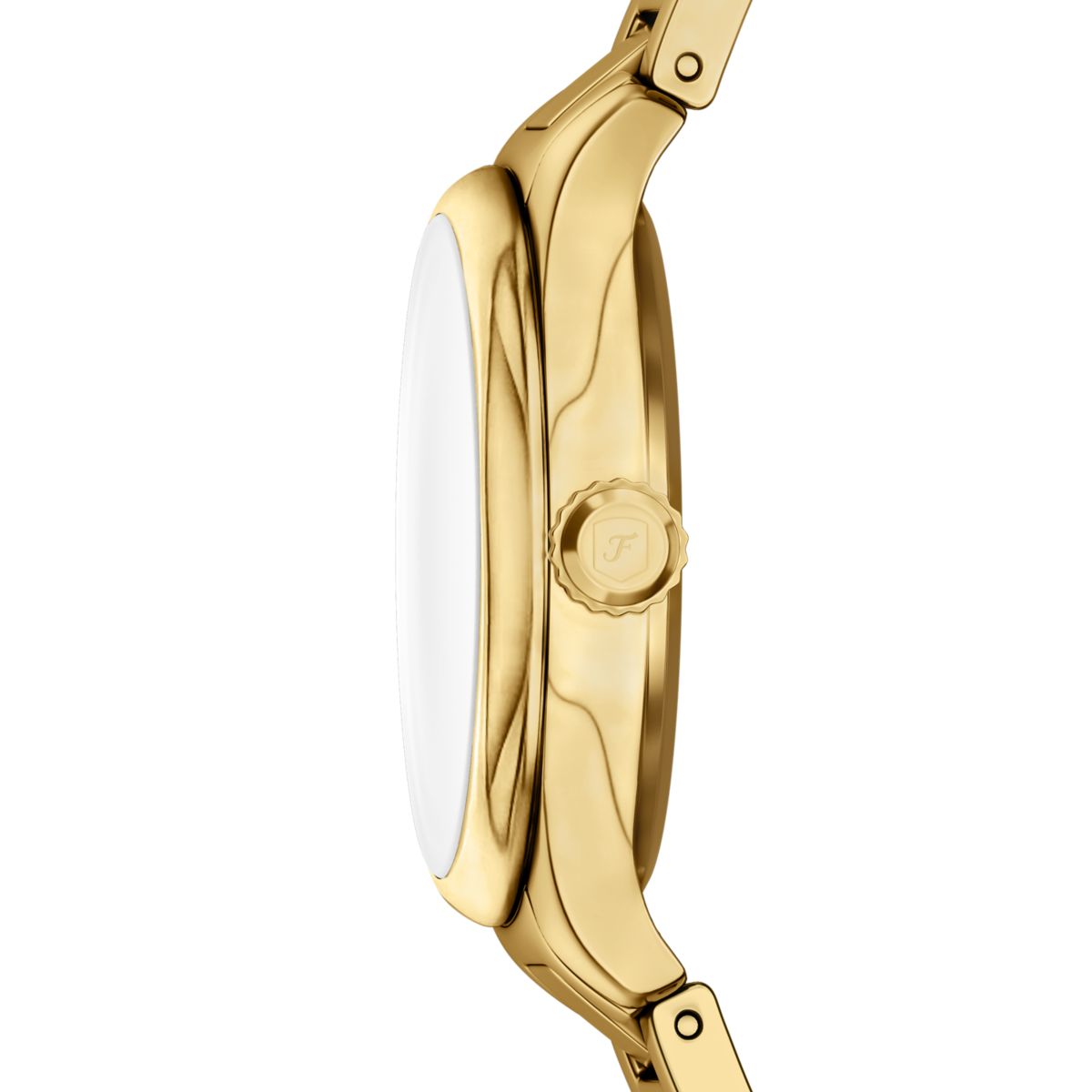 Fossil Gilmore Silver Dial Gold-Tone Stainless Steel Strap Women's Watch ES5421 - view 3