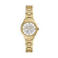 Fossil Gilmore Silver Dial Gold-Tone Stainless Steel Strap Women's Watch ES5421 - view 1