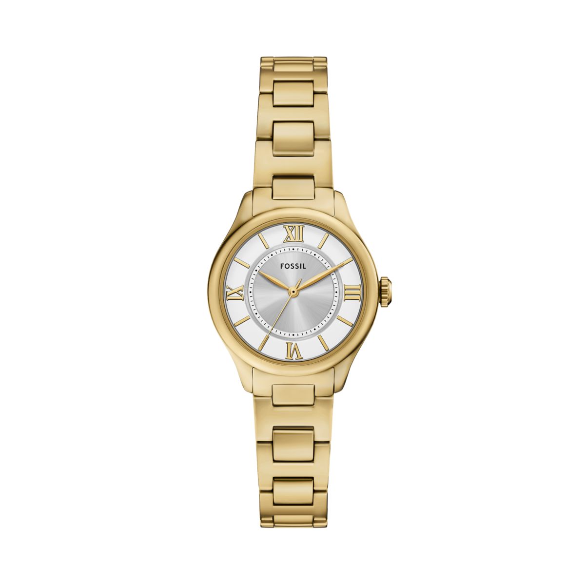Fossil Gilmore Silver Dial Gold-Tone Stainless Steel Strap Women's Watch ES5421 - view 1