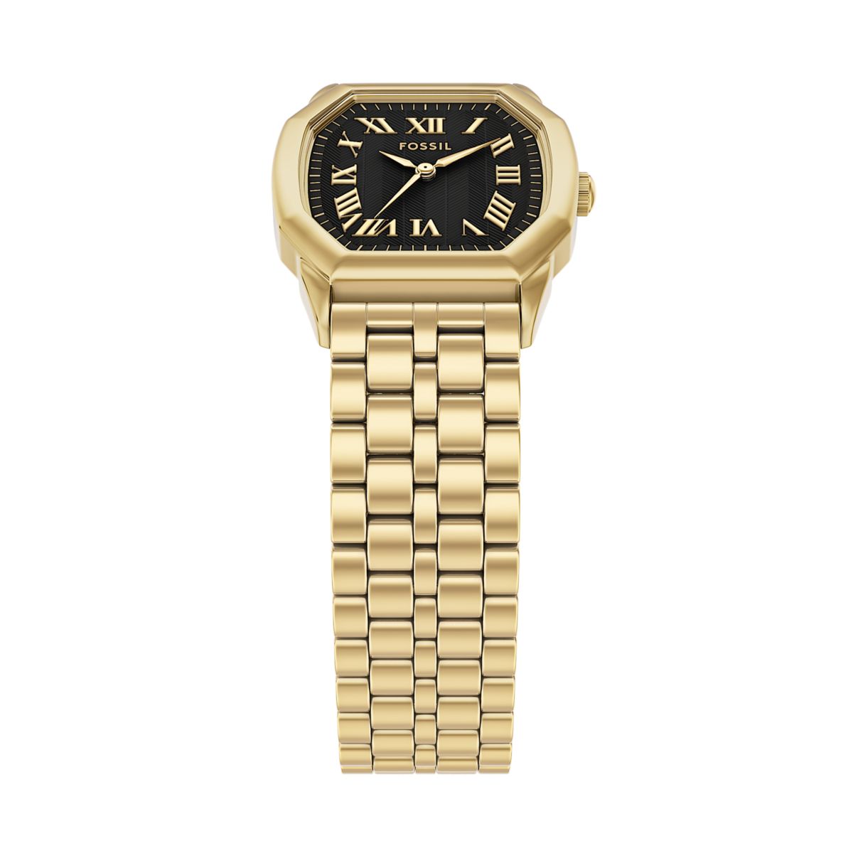 Fossil Harlow Black Dial Gold-Tone Stainless Steel Strap Women's Watch ES5433 - view 4