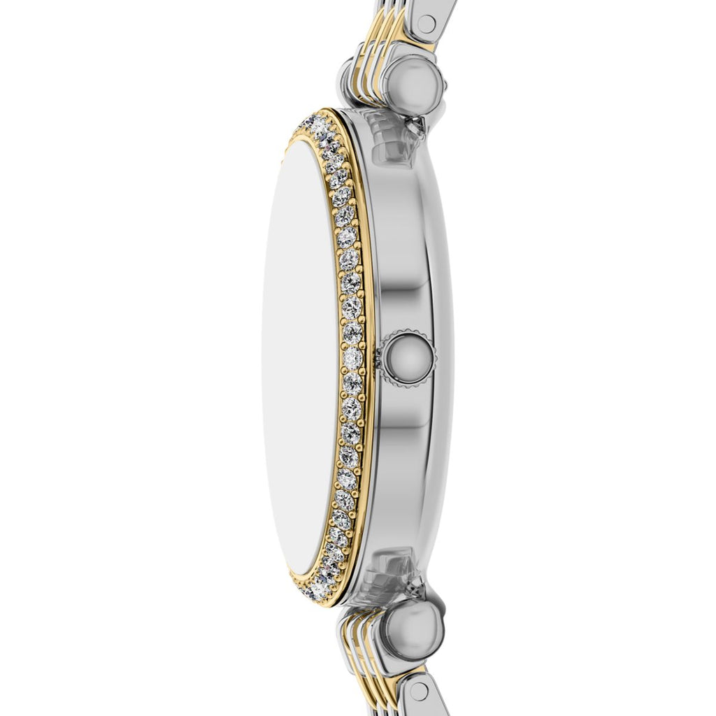 Fossil Carlie Mini Blue Dial Two-Tone Stainless Steel Strap Women's Watch ES5438 - view 3